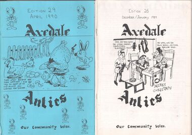 Newsletter - "Axedale Antics"