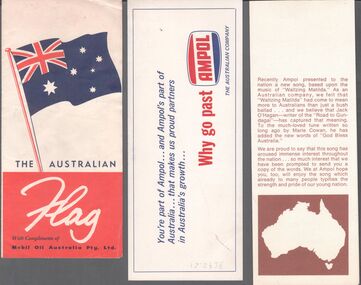 Pamphlet - Ampol advertising material