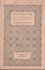Booklet - Comedy drama, Arthur L. Buzzell