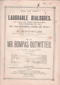 Booklet - Comic play, S. Knowles