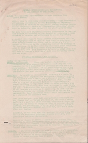 Document - Every Collection: Frank J. Every instructions to staff