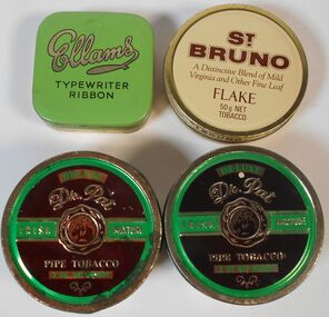 Domestic object - Assorted tins