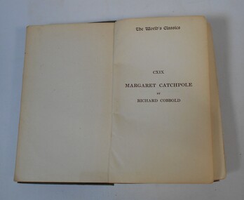 Book - Margareth Catchpole