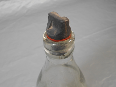 Domestic object - Glass bottle with Rubber stopper