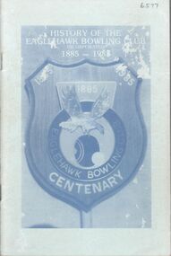 Booklet - Eaglehawk Bowling Club