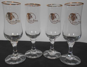 Memorabilia - Bendigo Braves Glasses