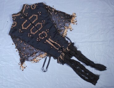 Textile - Ladies' beaded vest
