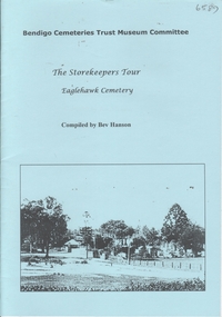 Booklet - Eaglehawk Cemetery - Storekeepers