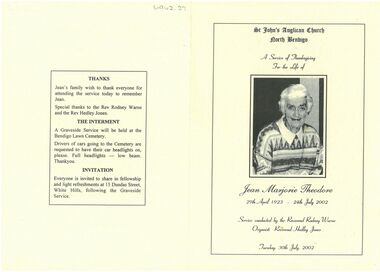 Document - Jean Marjorie Theodore