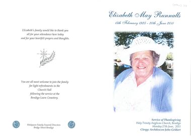 Document - Elizabeth May Runnalls