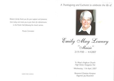 Document - Emily Mary Lowery