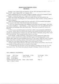 Document - Merle Bush Trefoil Guild