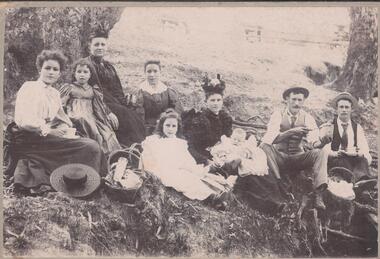 Photograph - Middleton family picnic 1896