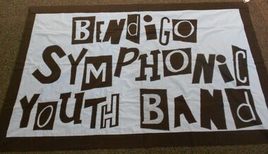 Textile - Bendigo Band Banner