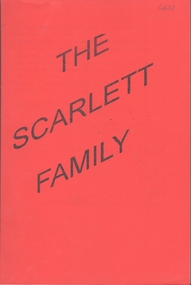 Booklet - The Scarlett Family