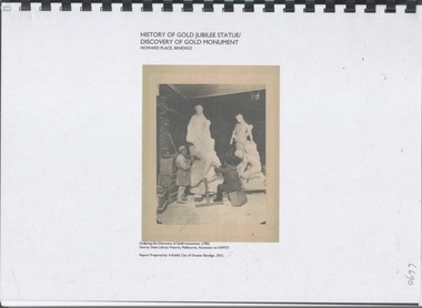 Booklet - History of Gold Jubilee Statue, 2012