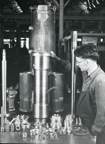 Negative - Bendigo Munitions Factory (ADI) Glass Slides, Australian Defence Industries (Now THALES AUSTRALIA), c1944