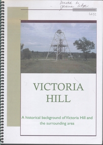 Booklet - Victoria Hill