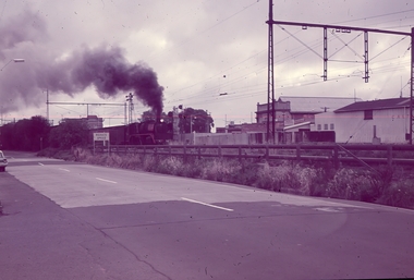 Slide - Bendigo Trams and Trains, 1972