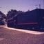 R766 as a tourist attraction in the Victorian Railway's Institute Gardens near the Bendigo Station