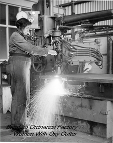 Photograph - Bendigo Munitions Factory (ADI) Photos, Australian Defence Industries (Now THALES AUSTRALIA), c1942