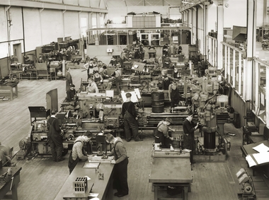 Photograph - Bendigo Munitions Factory (ADI) Photos, Australian Defence Industries (Now THALES AUSTRALIA), c1942-1960s