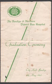 Flyer - Nurses' Graduation Ceremony program