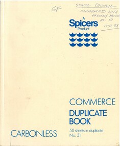 Administrative record - GSSC COLLECTION: SCHOOL COUNCIL RECORDS, 1988-1989