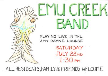 Document - EMU CREEK BUSH BAND COLLECTION: PROMOTIONAL FLYERS, 1990s