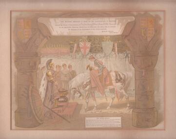 Document - DOCUMENT. ILLUMINATED REQUEST, 1901