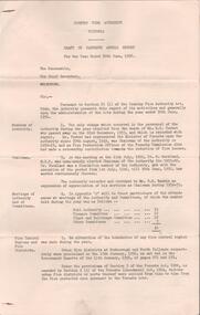 Document - EDWIN BUCKLAND COLLECTION:  ANNUAL REPORT, 1956