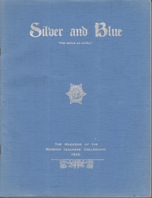 Magazine - POLLOCK COLLECTION: SILVER AND BLUE 1935