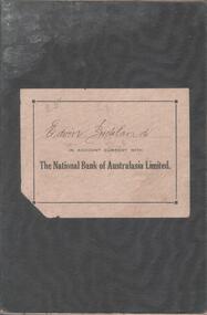Booklet - EDWIN BUCKLAND COLLECTION: THE NATIONAL BANK OF AUSTRALIA LIMITED, 1935