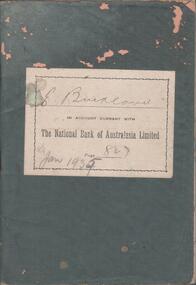 Booklet - EDWIN BUCKLAND COLLECTION: THE NATIONAL BANK OF AUSTRALIA LIMITED, 1935