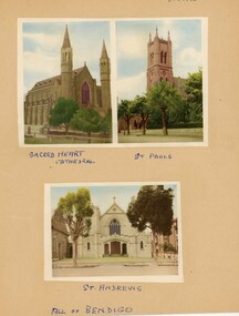 Photograph - LYDIA CHANCELLOR COLLECTION: PHOTOS OF THE SACRED HEART CATHEDRAL, ST PAULS AND ST ANDREWS, BENDIGO, 1900s