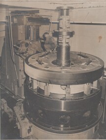 Photograph - BENDIGO ORDINANCE FACTORY COLLECTION: MANUFACTURE OF LARGE SCALE MACHINERY, 1950s