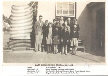 Photograph - SHELBOURNE EAST SS 1012 COLLECTION: SHELBOURNE EAST SCHOOL 1012
