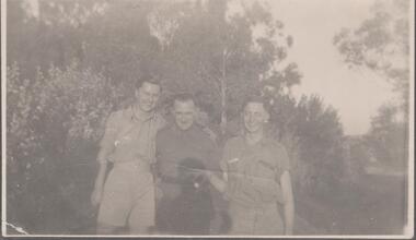 Photograph - THE BROOK AND ANDERSON FORTUNA COLLECTION: SYDNEY ANDERSON AND TWO OTHER MEN