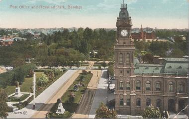 Postcard - POSTCARD COLLECTION: POST OFFICE AND ROSALIND PARK