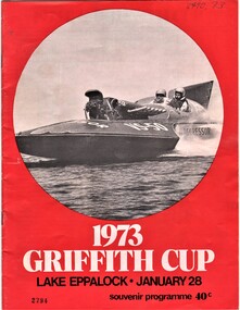 Document - AULSEBROOK COLLECTION: 1973 GRIFFITH CUP SOUVENIR PROGRAM, 1973