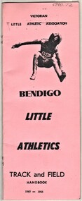 Document - AULSEBROOK COLLECTION: BENDIGO LITTLE ATHLETICS TRACK AND FIELD HANDBOOK 1967-68, 1967-1968