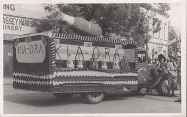 Card - KIA ORA ENTRY IN VICTORY PROCESSION 1946