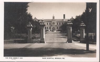 Card - BASE HOSPITAL, BENDIGO