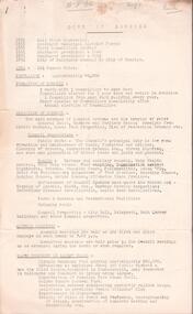Document - NATIONAL TRUST COLLECTION: CITY OF BENDIGO, 1961