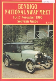 Book - BENDIGO NATIONAL SWAP MEET 1990 SOUVENIR GUIDE, 1990