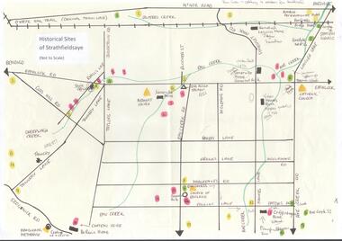 Map - MAP OF HISTORICAL SITES OF STRATHFIELDSAYE