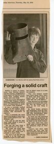 Article - JOHN WILLIAMS COLLECTION: NEWSPAPER ARTICLE FORGING A SOLID CRAFT, 2003