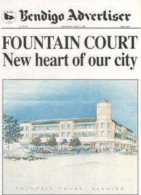 Newspaper - NEWSPAPER COLLECTION: FOUNTAIN COURT NEW HEART OF OUR CITY