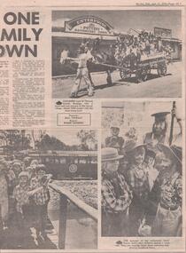 Newspaper - NEWSPAPER COLLECTION: THE SUN - A ONE FAMILY TOWN