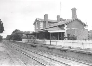 Photograph - PHOTOGRAPH. HARCOURT RAILWAY STATION
